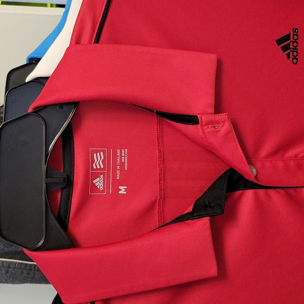 Already SOLD: 3 Adidas Golf Shirts - Picture 2 of 7